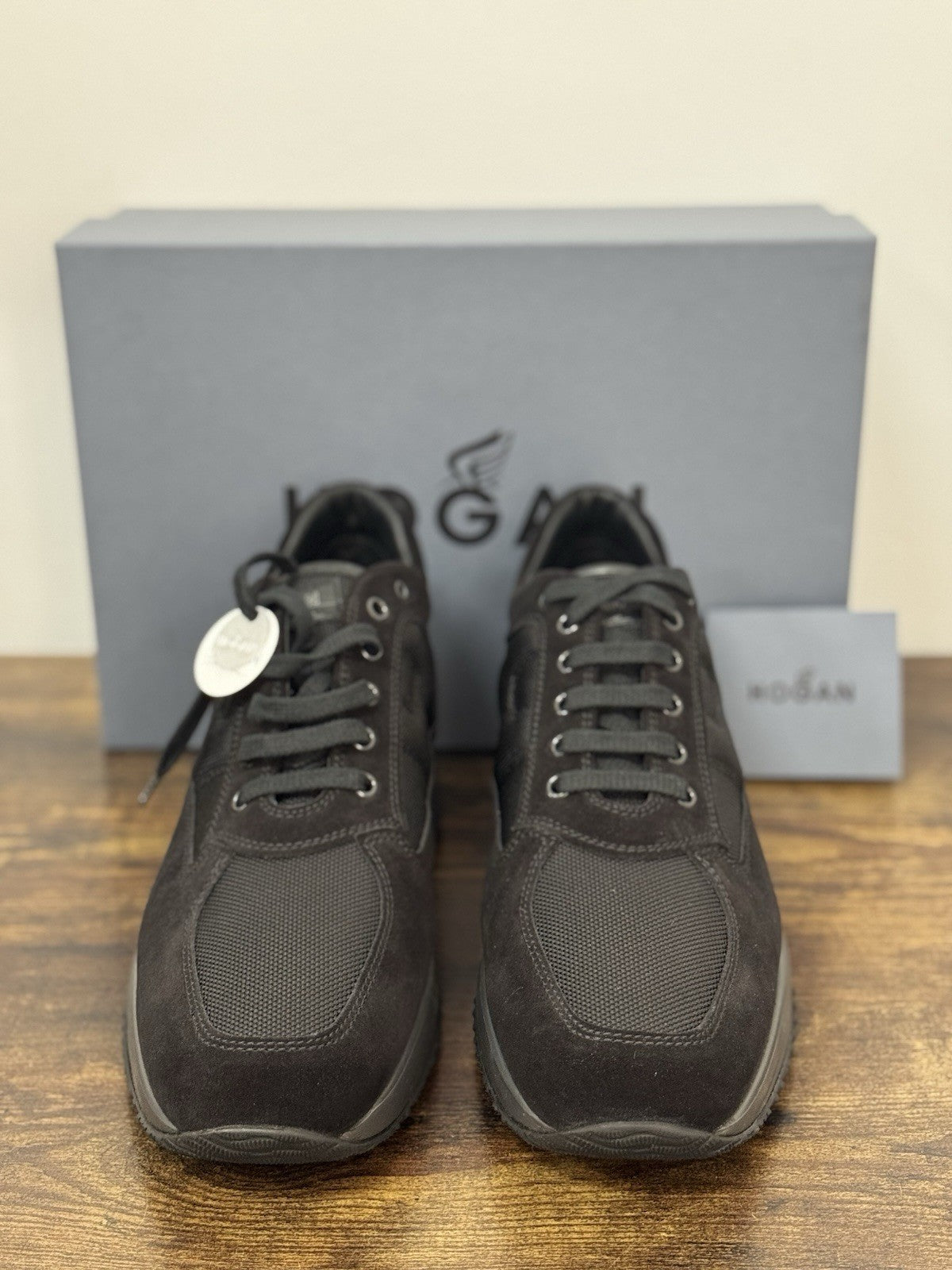 Hogan Interactive Icon Pelle Nero Casual Sneaker Hogan Uomo 43