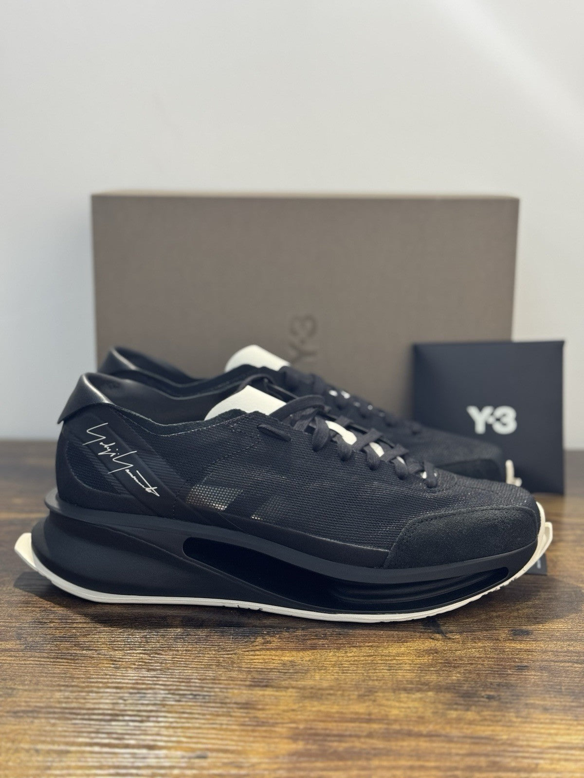 Y-3 S Gendo Run   Casual Luxury Yohji Yamamoto Nero Uomo 43.5
