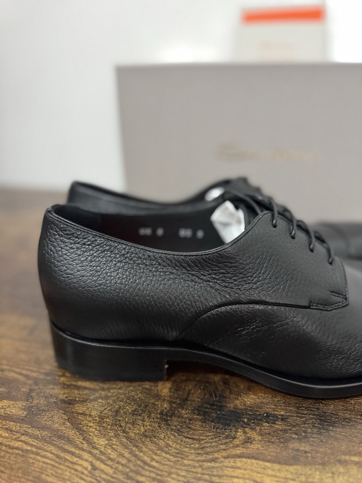 Santoni Stringata In Pelle Di Cervo Goodyear Luxury Scarpa Santoni Uomo 43