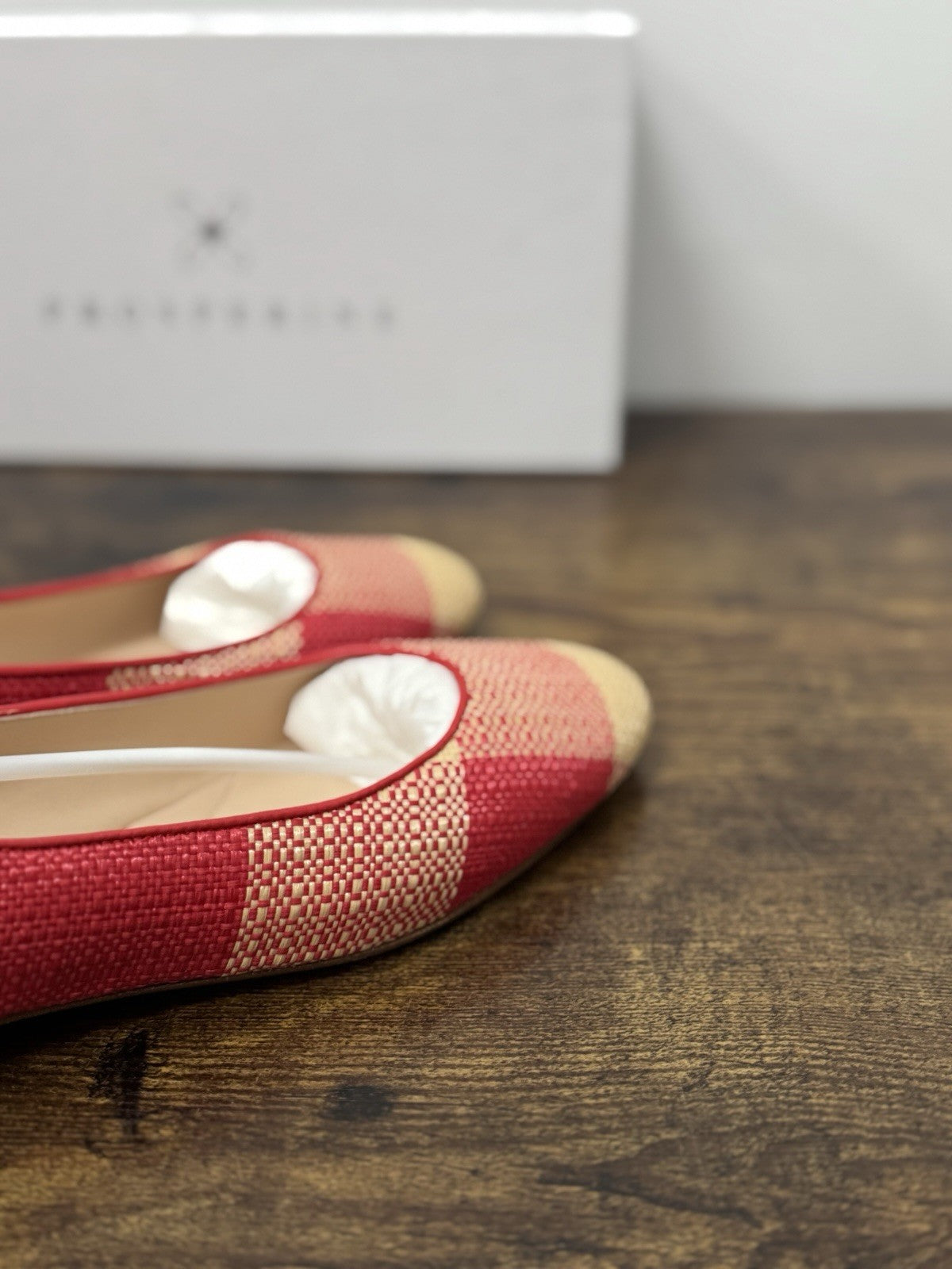 Prosperine Ballerina  Rosso Beige  Flat  Scarpa Donna 40
