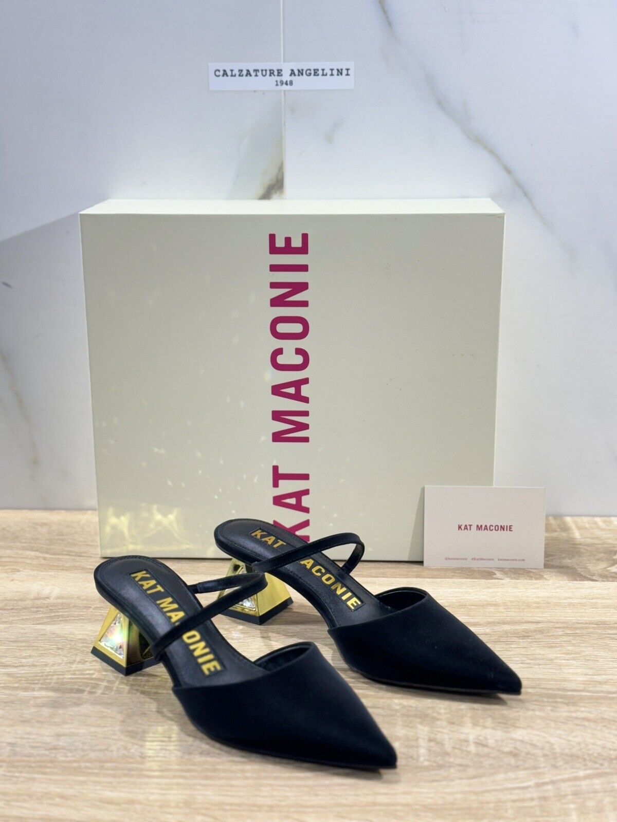 Kat Maconie Sandalo Donna Aisha  Satin   Nero Luxury Kat Maconie 40