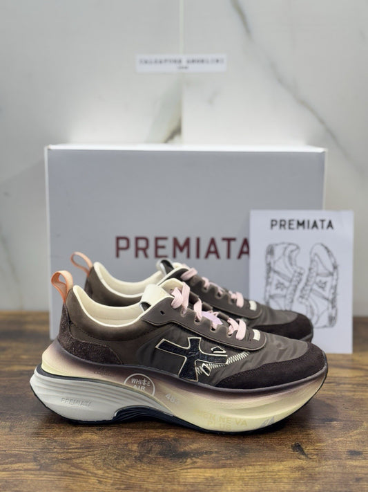 Premiata Sneaker Hill Marrone Casual Premiata Scarpa Donna 41