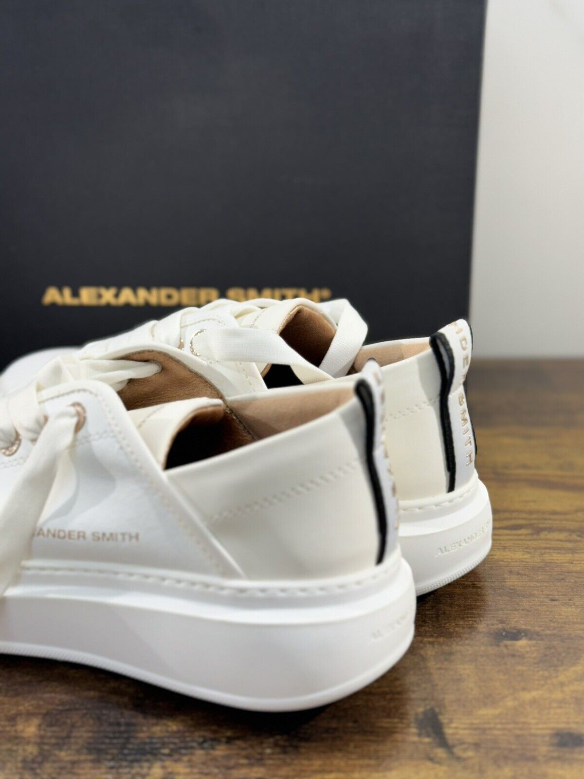 Alexander Smith London  Sneaker Donna Wembley  Pelle White   39