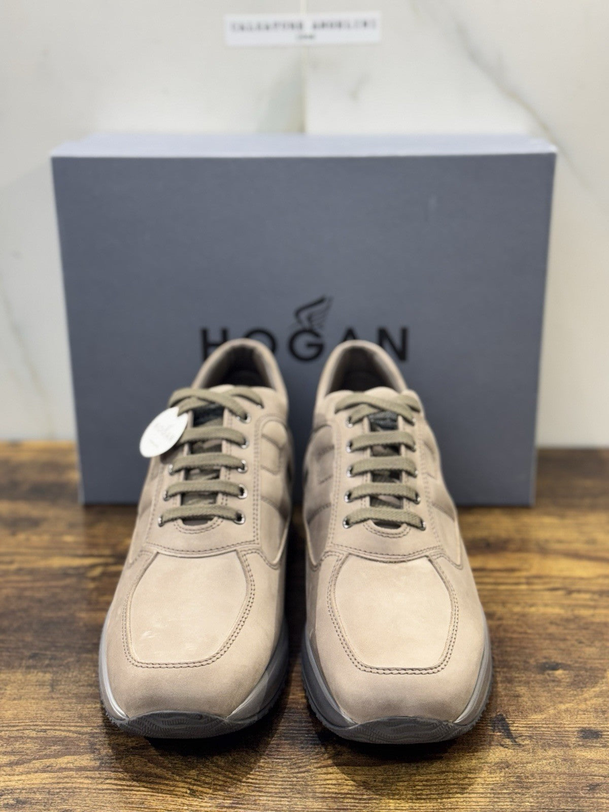 Hogan Interactive Pelle Nabuck Palude Casual Uomo Hogan 41.5
