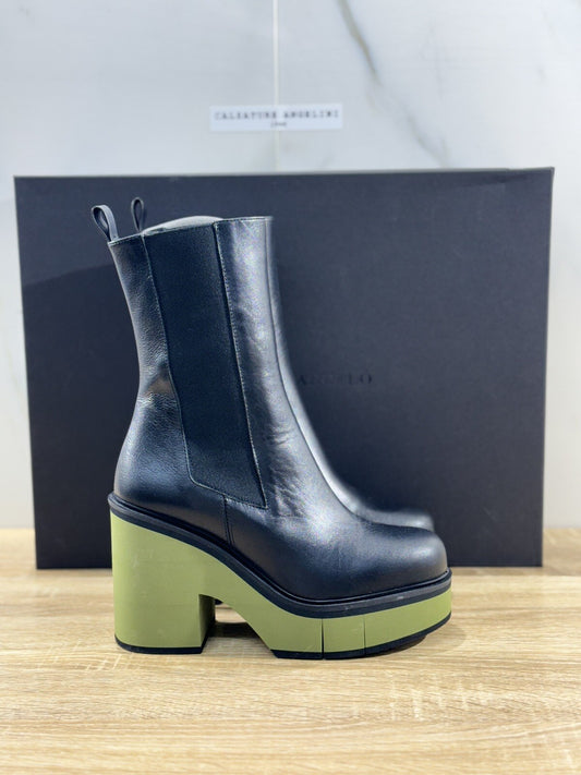 Paloma Barcelo’ Stivaletto Celia  Donna Pelle Nero Extra Light 37