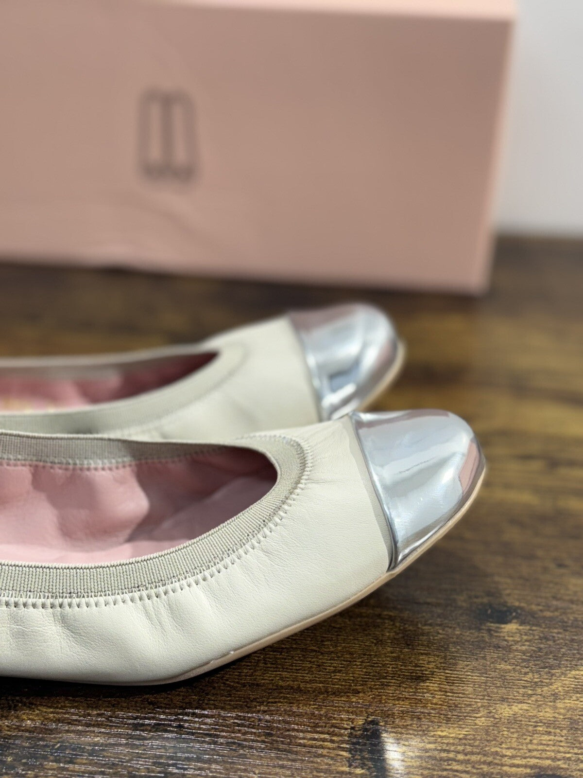 Pretty Ballerinas Scarpa Donna Rosario Pelle Perla   Ballerina Donna 38.5