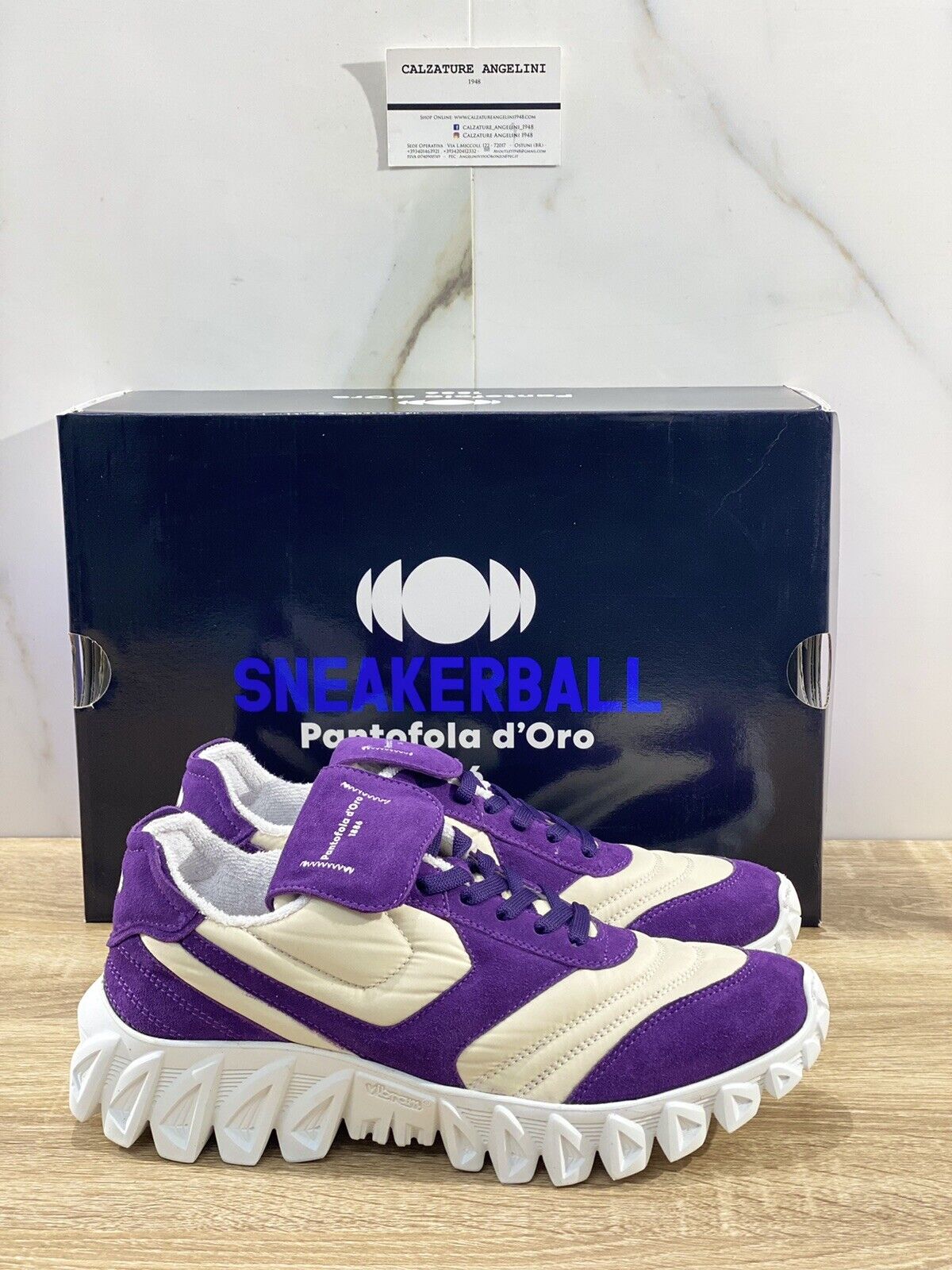 Pantofola D’oro Sneaker Donna  sneakerball fondo vibram Viola   37