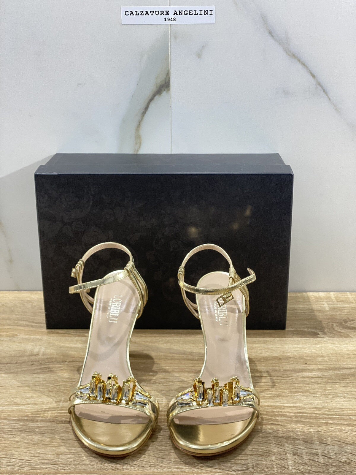 Loriblu’ Sandalo donna specchio oro luxury woman sandal Loriblu’ 40