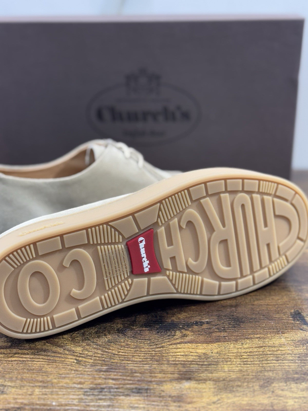 Church’s Scarpa Stringata In Suede Desert  Nocton Luxury Uomo 42