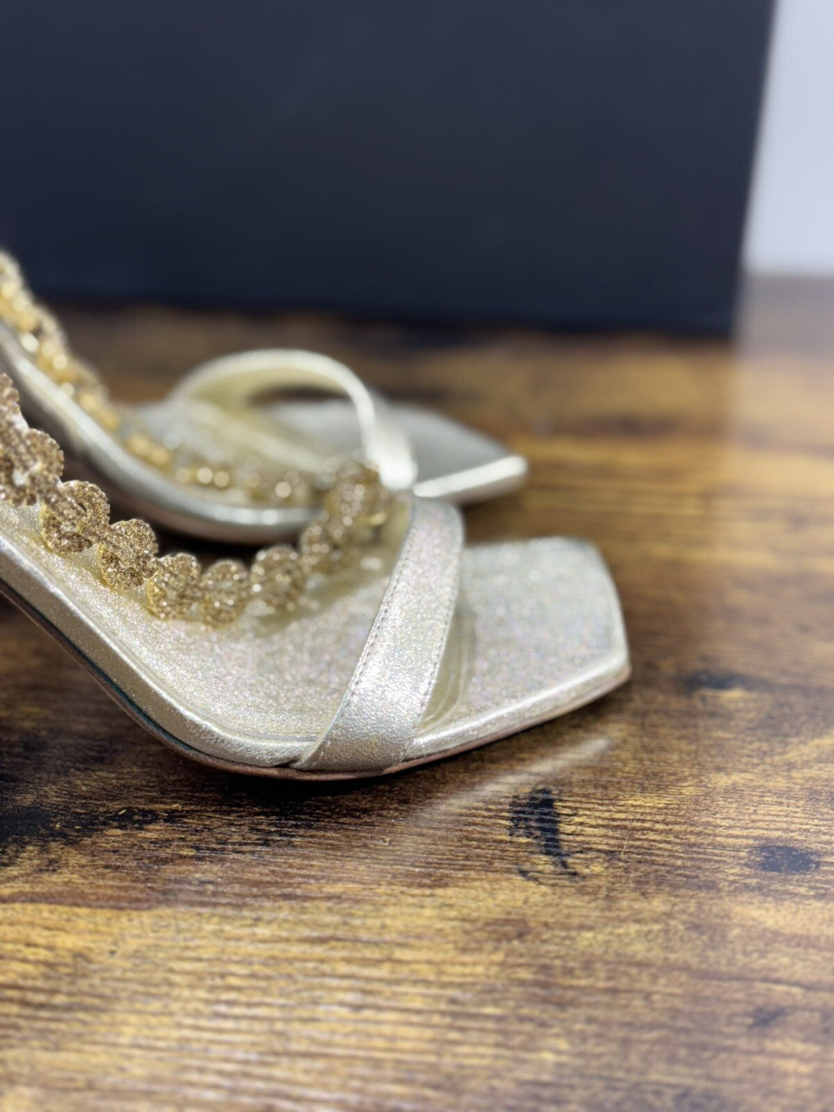 Aldo Castagna Sandalo Donna Rihanna   Pelle  Platino   Luxury Woman Sandal 37.5
