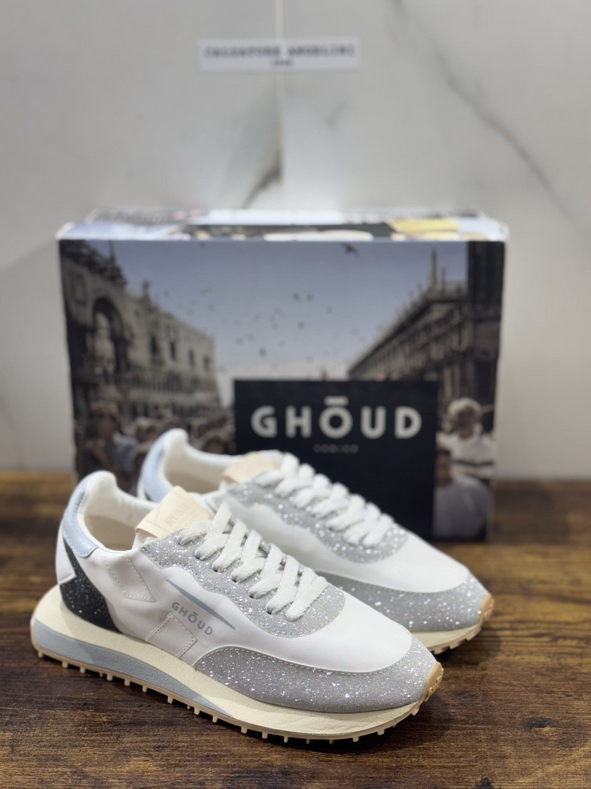 Ghoud Sneaker Star Low Donna Silver  Casual Ghoud Donna 36