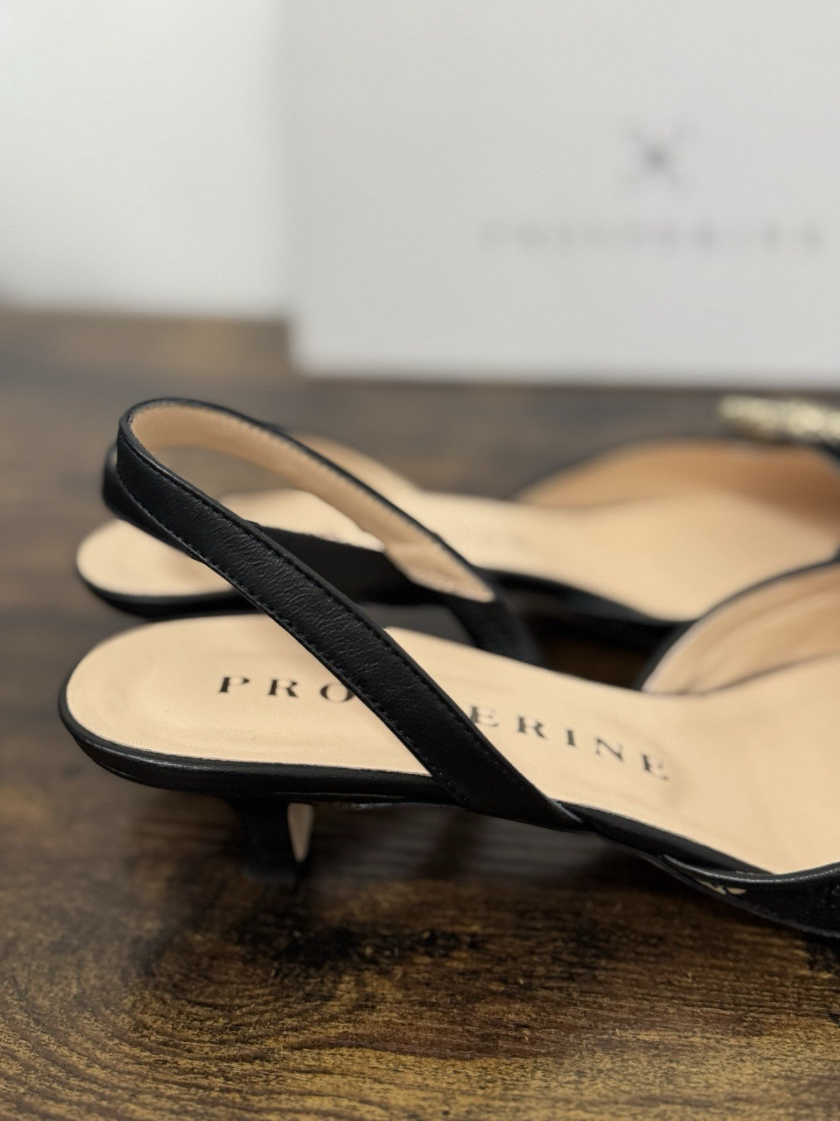 Prosperine Sling Back Pelle Tessuto Reali      Scarpa Donna 41