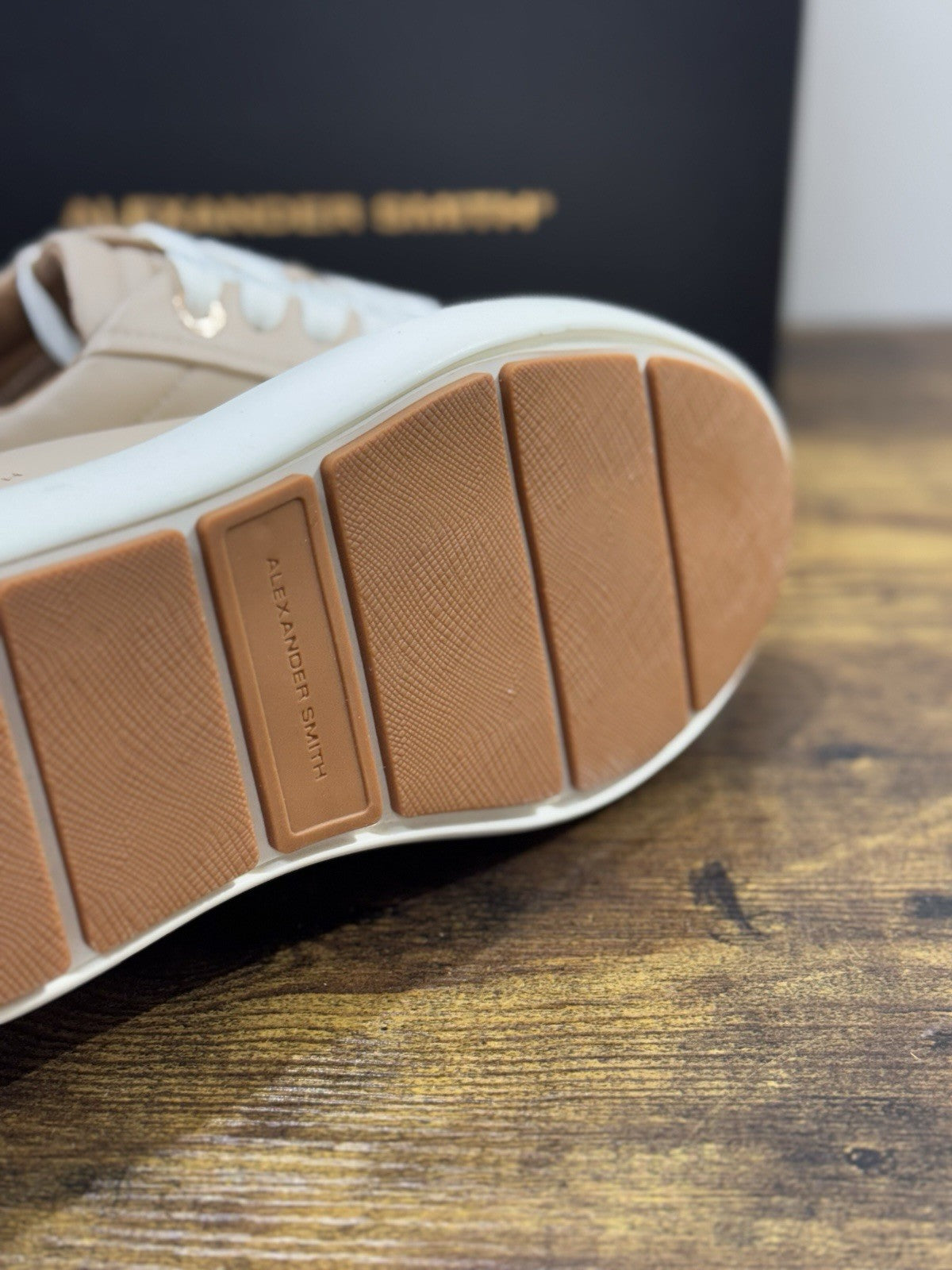 Alexander Smith Sneaker Soho Pelle Beige Donna 40