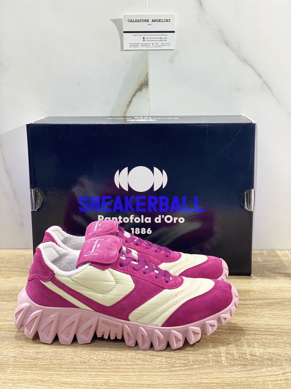 Pantofola D’oro Sneaker Donna  sneakerball fondo vibram Fuxia  39