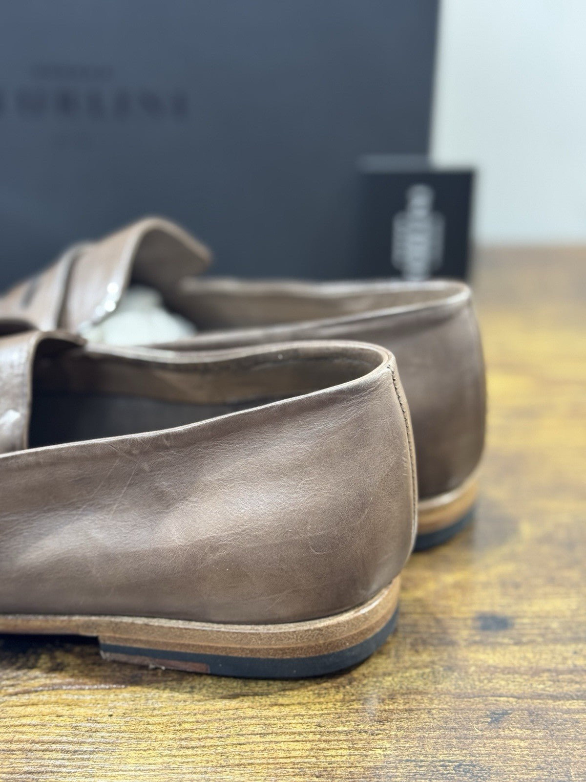 Sturlini Firenze Mocassino  Uomo Pelle Cioco     Luxury Craftmanship Men 43.5