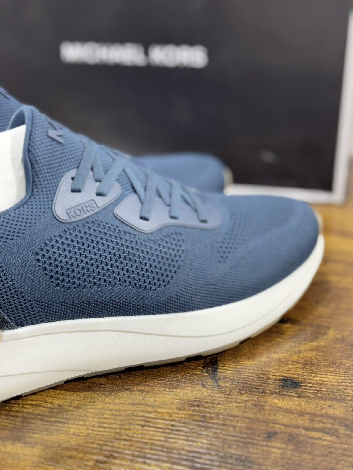 Michael Kors Sneaker Uomo Trevor Slip In Trainer Blu Casual 45