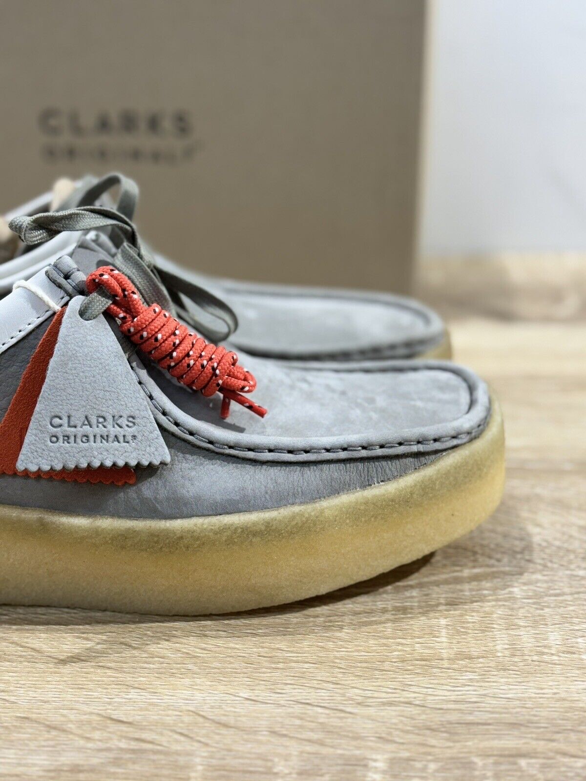 Clarks Wallabee Cup Scarpa Uomo Grey Nubuck  Icon Clarks Men Shoes 41