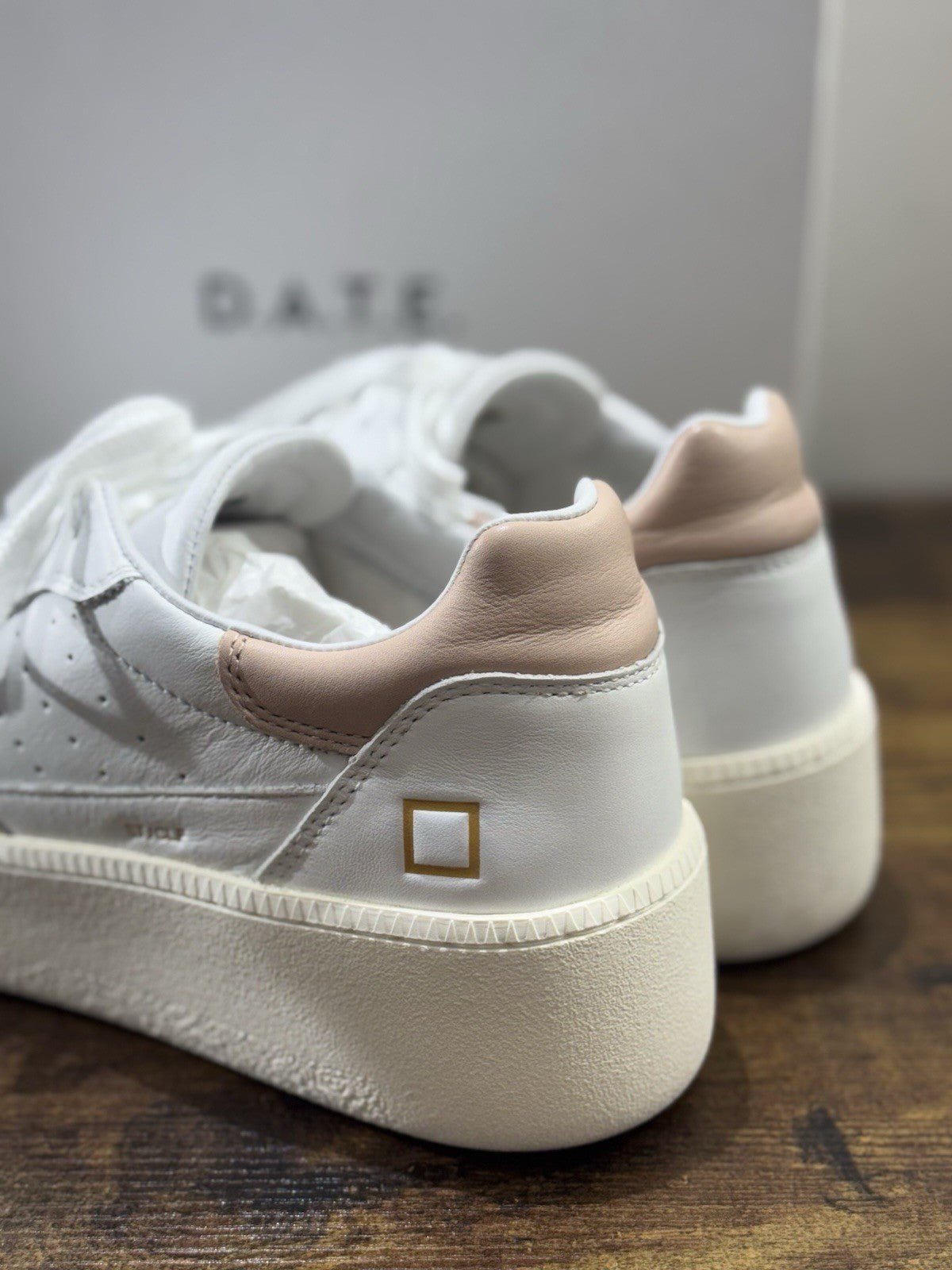 D.A.T.E Step Sneaker Bianca Causal Scarpa Donna 41