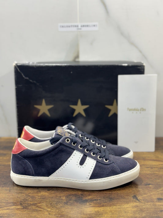 Pantofola D’oro Sneaker  Open Low Suede Navy Casual Scarpa  Uomo 40