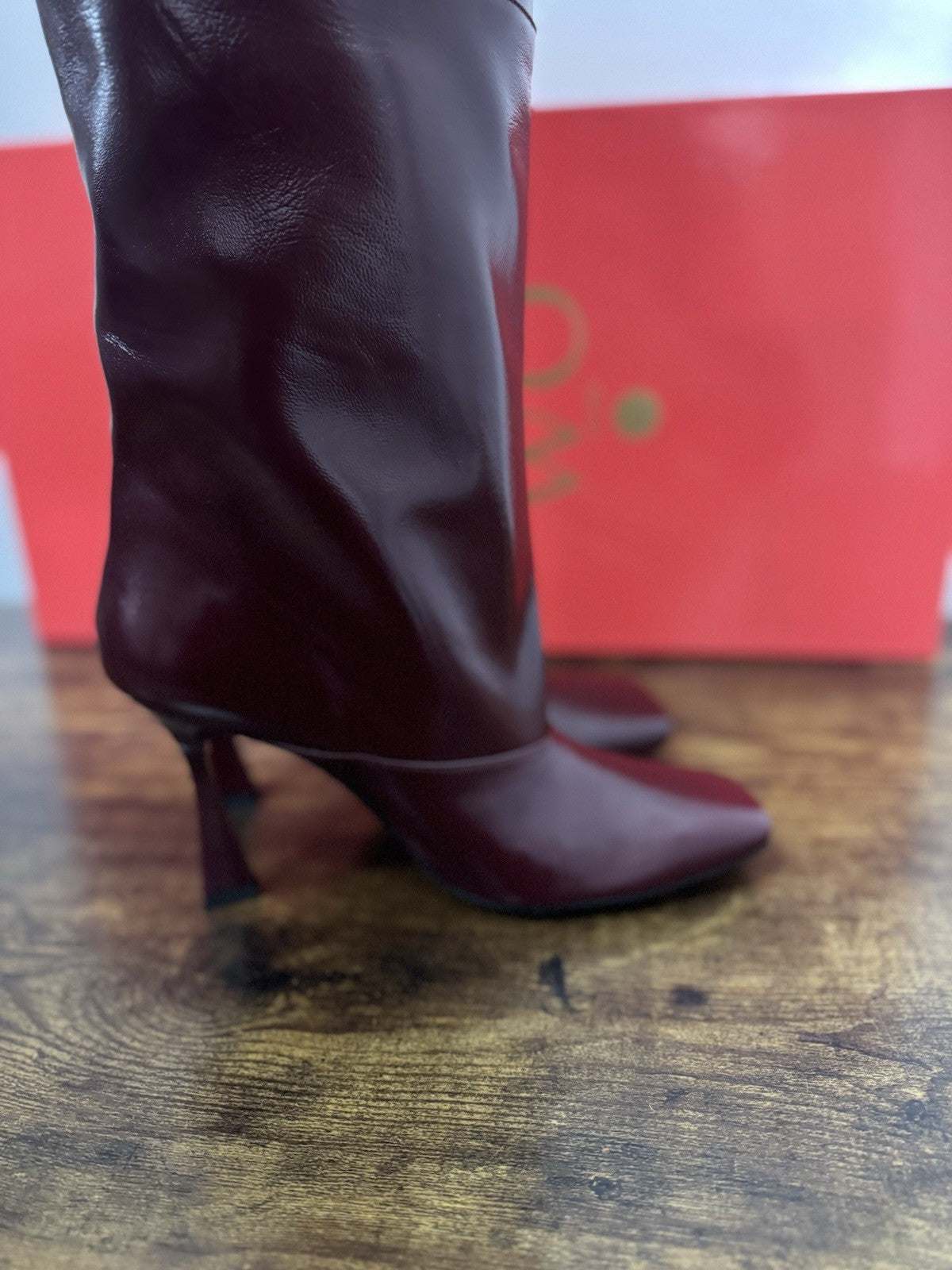 WO MILANO STIVALE Pelle Bordo’  CASUAL BOOT DONNA 40