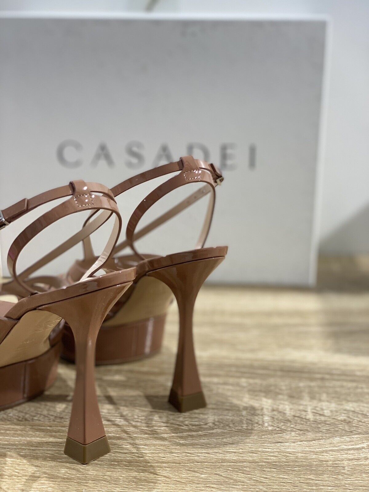 Casadei Sandalo Donna Tiffany Sandstone Luxury Casadei Woman Sandal 36