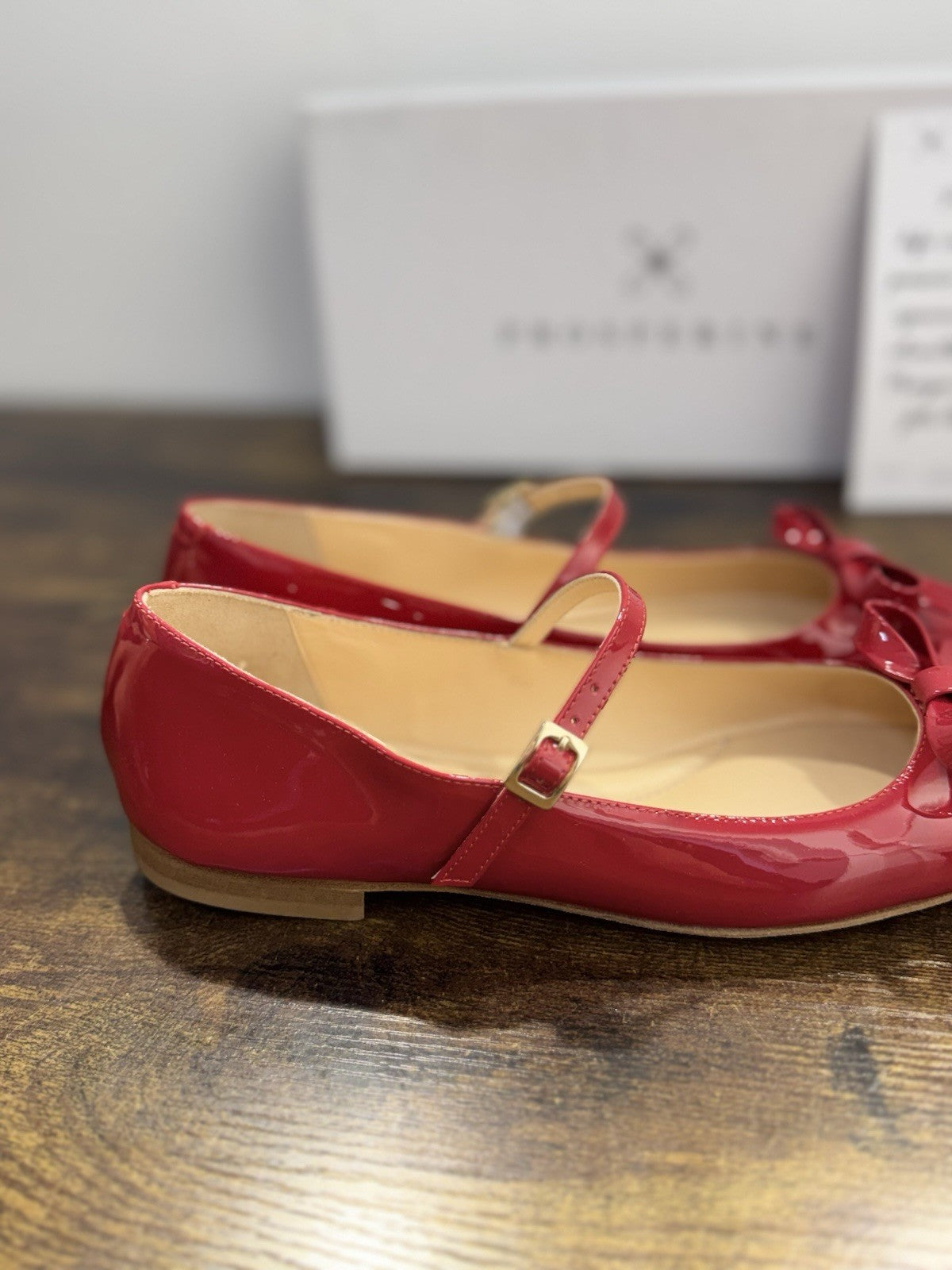Prosperine Ballerina Vernice Rossa Casual Donna 36