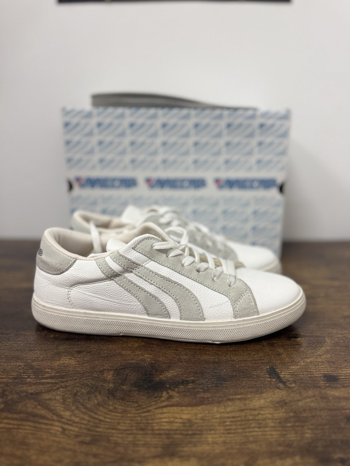 Mecap Sneaker Pelle Bianca Casual 100% Made In Italy Mecap Uomo 42
