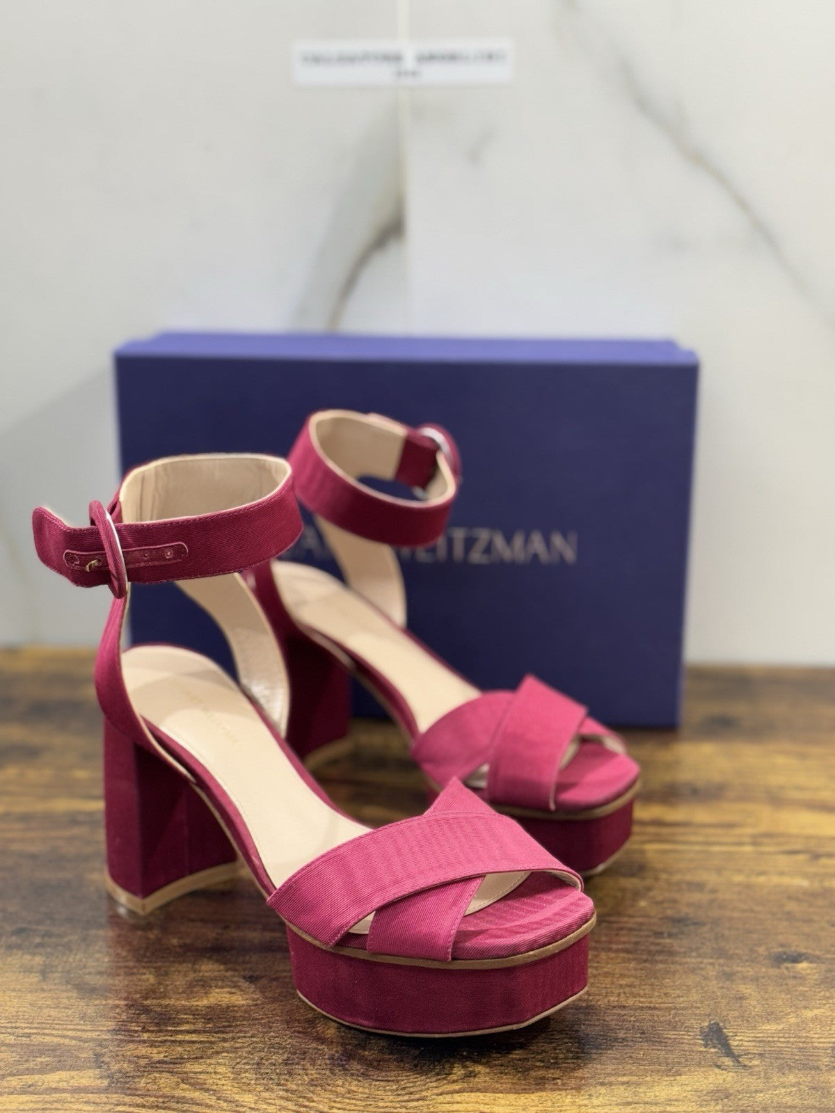 stuart weitzman Sandalo Donna Carmina   Bordo’   Luxury Woman  Donna 36