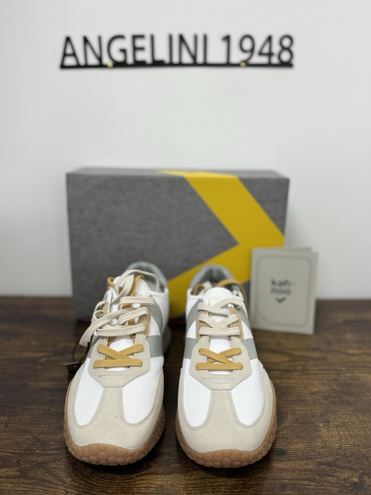 Kee Hoo Sneaker Beige White Casual Scarpa Uomo 40
