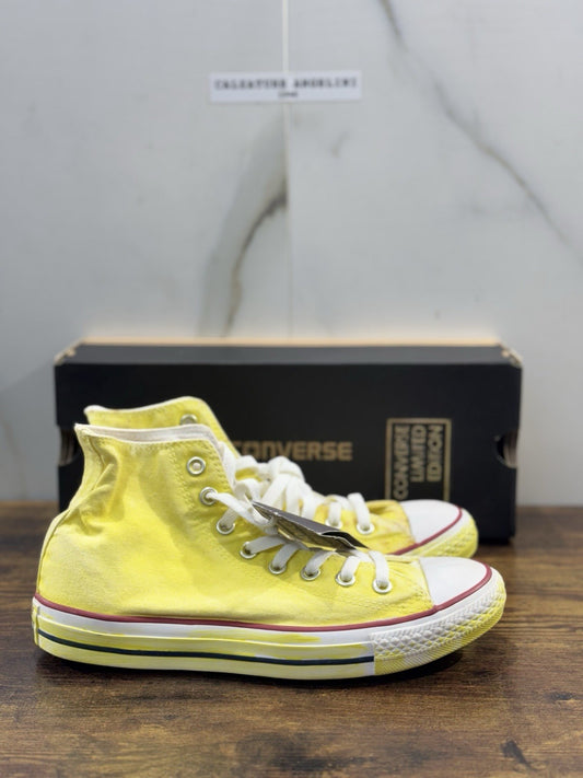 Converse All Star Hi Canvas Gialla Limited Edition Uomo 40