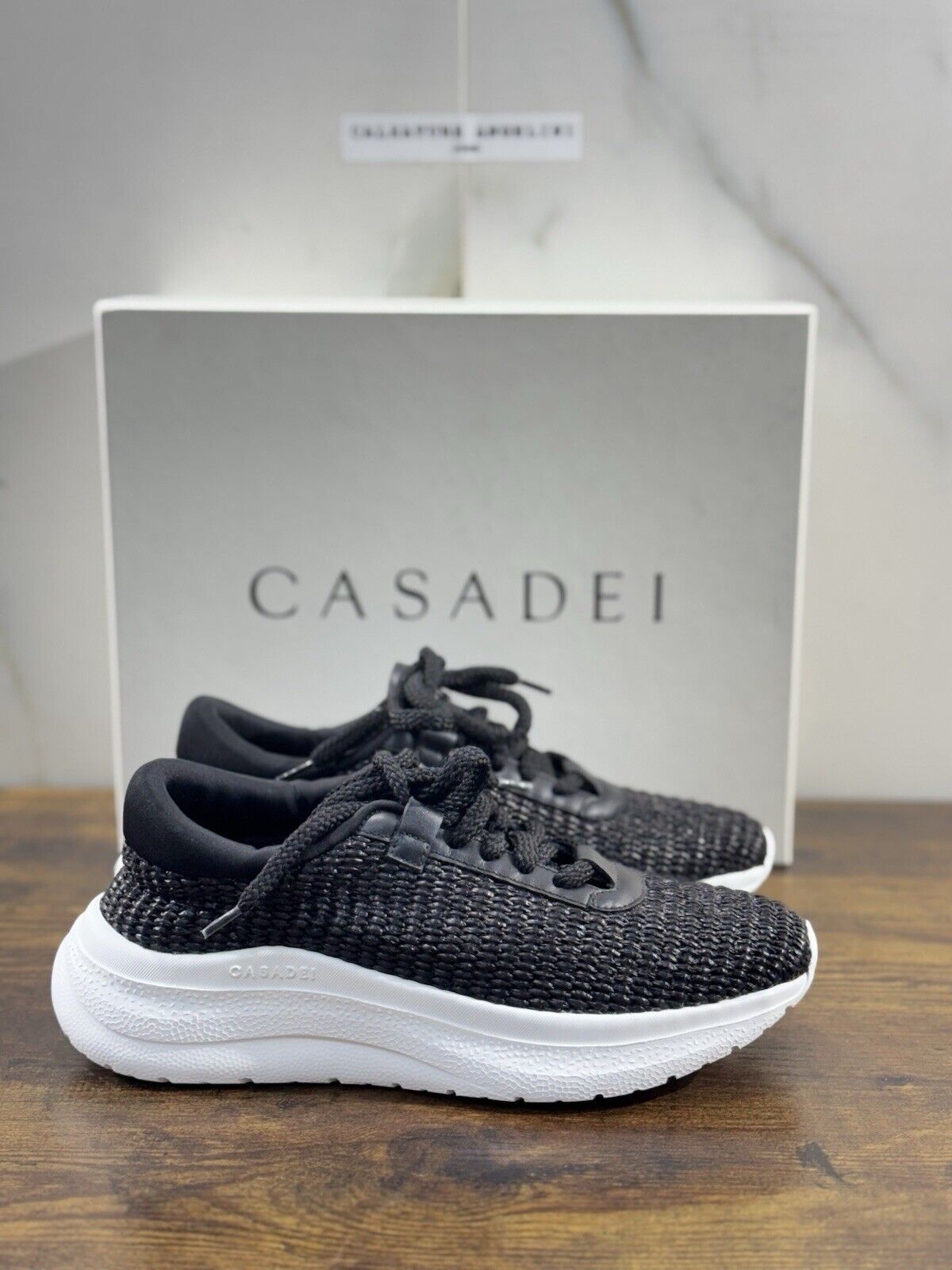 Casadei Mia Sneaker Nero  Luxury Casadei Woman Shoes Extra Light 41