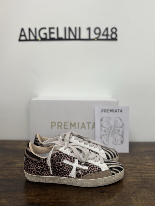 Premiata Steven   Sneaker Pelle Leopard     Casual Premiata Scarpa Donna 38