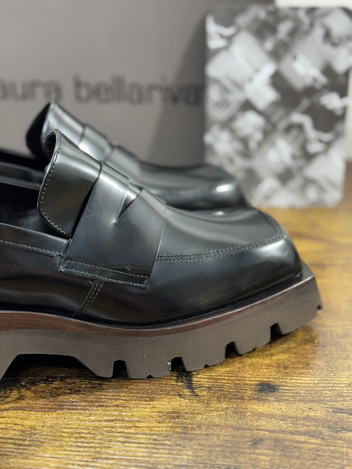 Laura Bellariva Mocassino Donna Nero    Pelle   Extra light 40