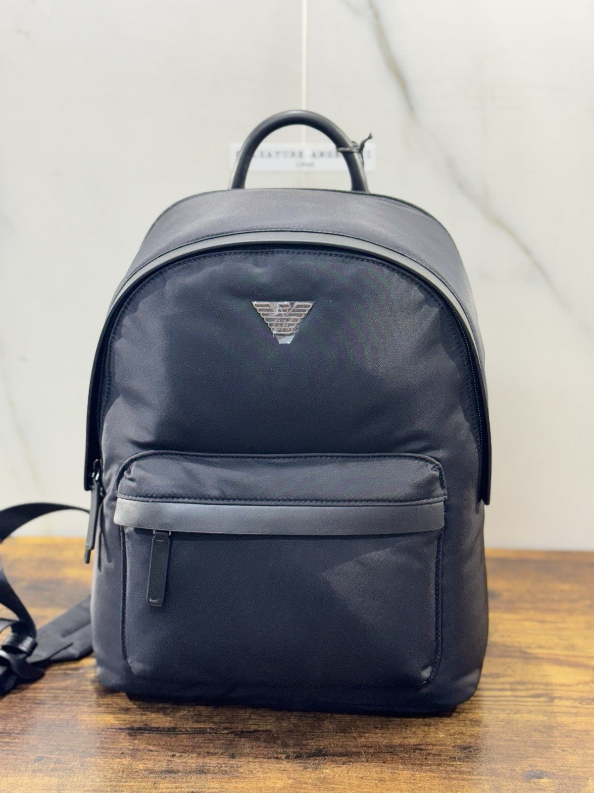 Emporio Armani Zaino In Nylon Riciclato   Casual Armani Borsa Donna