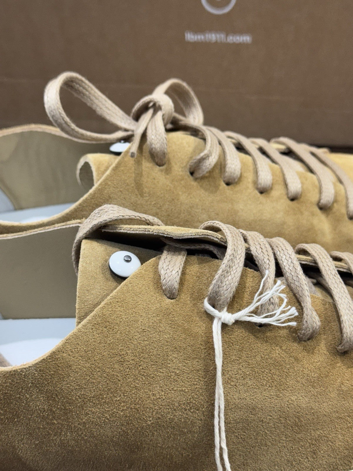L.B.M 1911 Sneaker Suede Senape Casual Scarpa Uomo 43