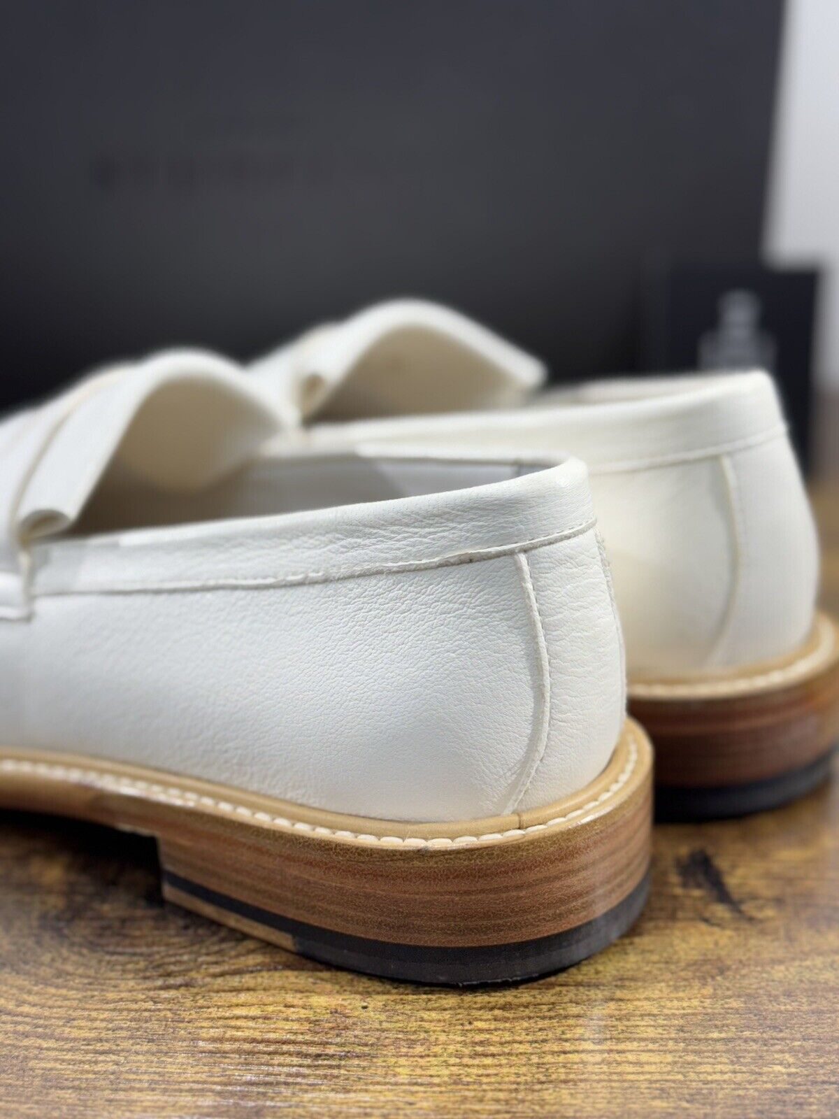 Sturlini Firenze Mocassino  Uomo Pelle Bianco  Luxury Craftmanship Men 40