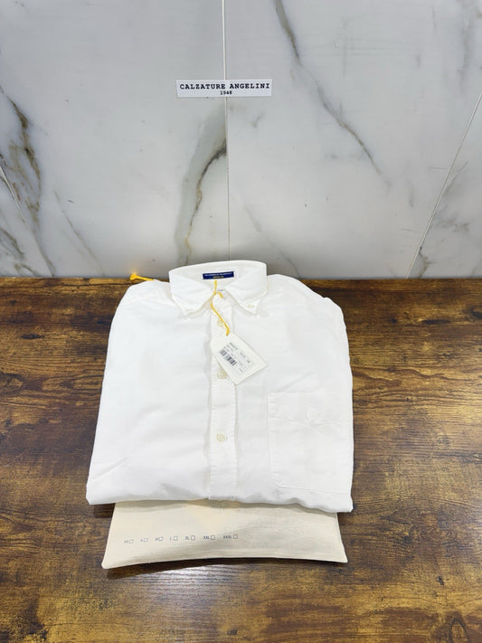 B.D BAGGIES CAMICIA Brad Bianca Cotone Medio  AMERICAN ICON UOMO L