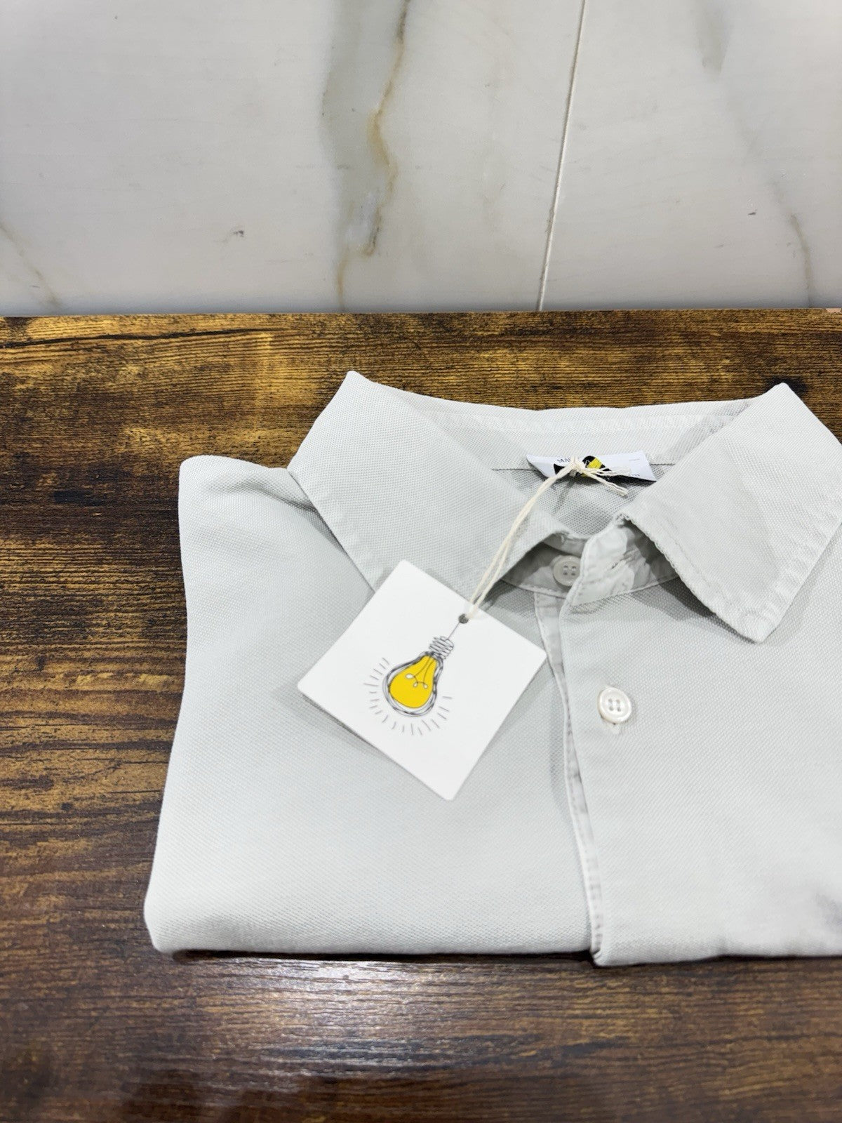 Magazzino Ricambi Polo In Piquet Nuvola  Made In Italy Uomo 52