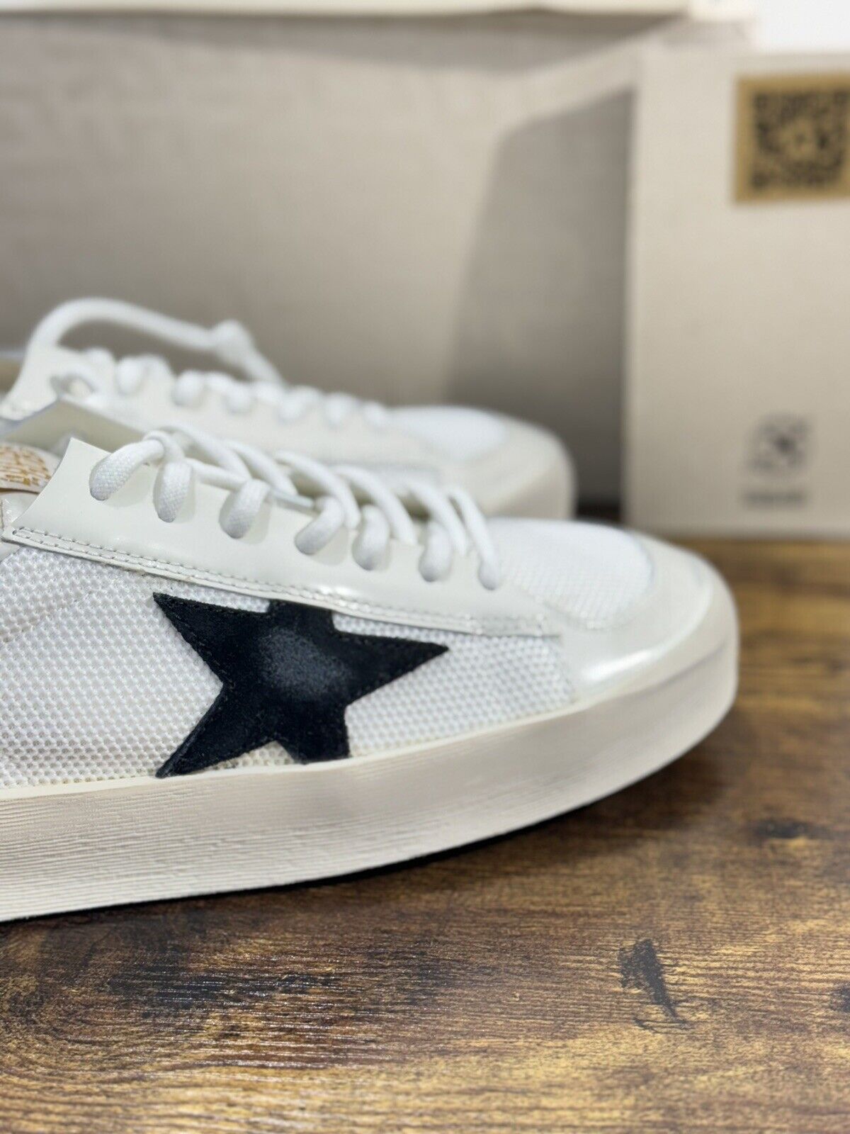 Golden Goose Stardan  Sneaker Uomo White Black  Luxury Casual Golden Goose 42