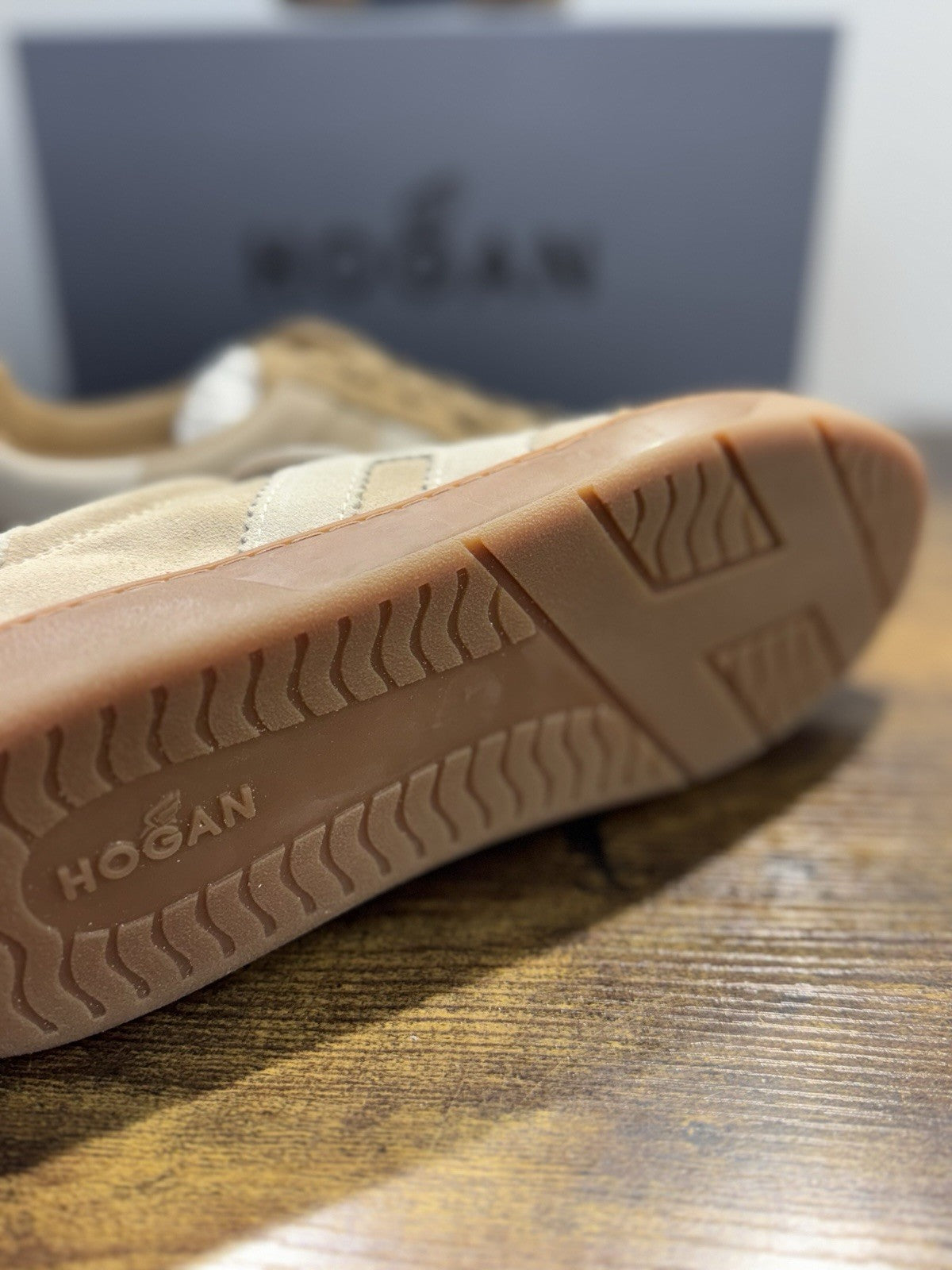 Hogan Cool Sneaker Suede Beige Casual Hogan Donna 37