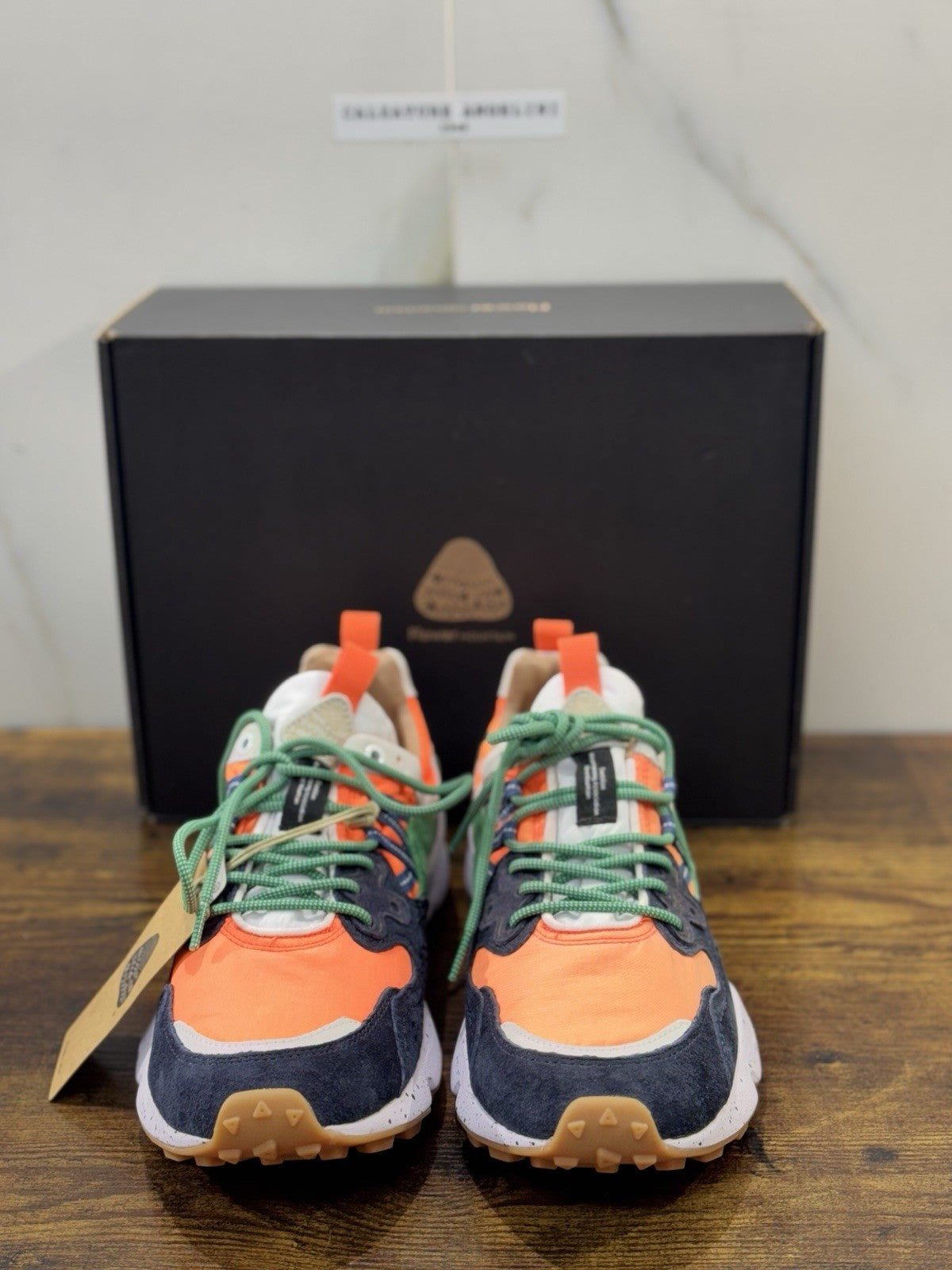 Flower Mountain Yamano 3 Blu Orange   Casual Uomo 43