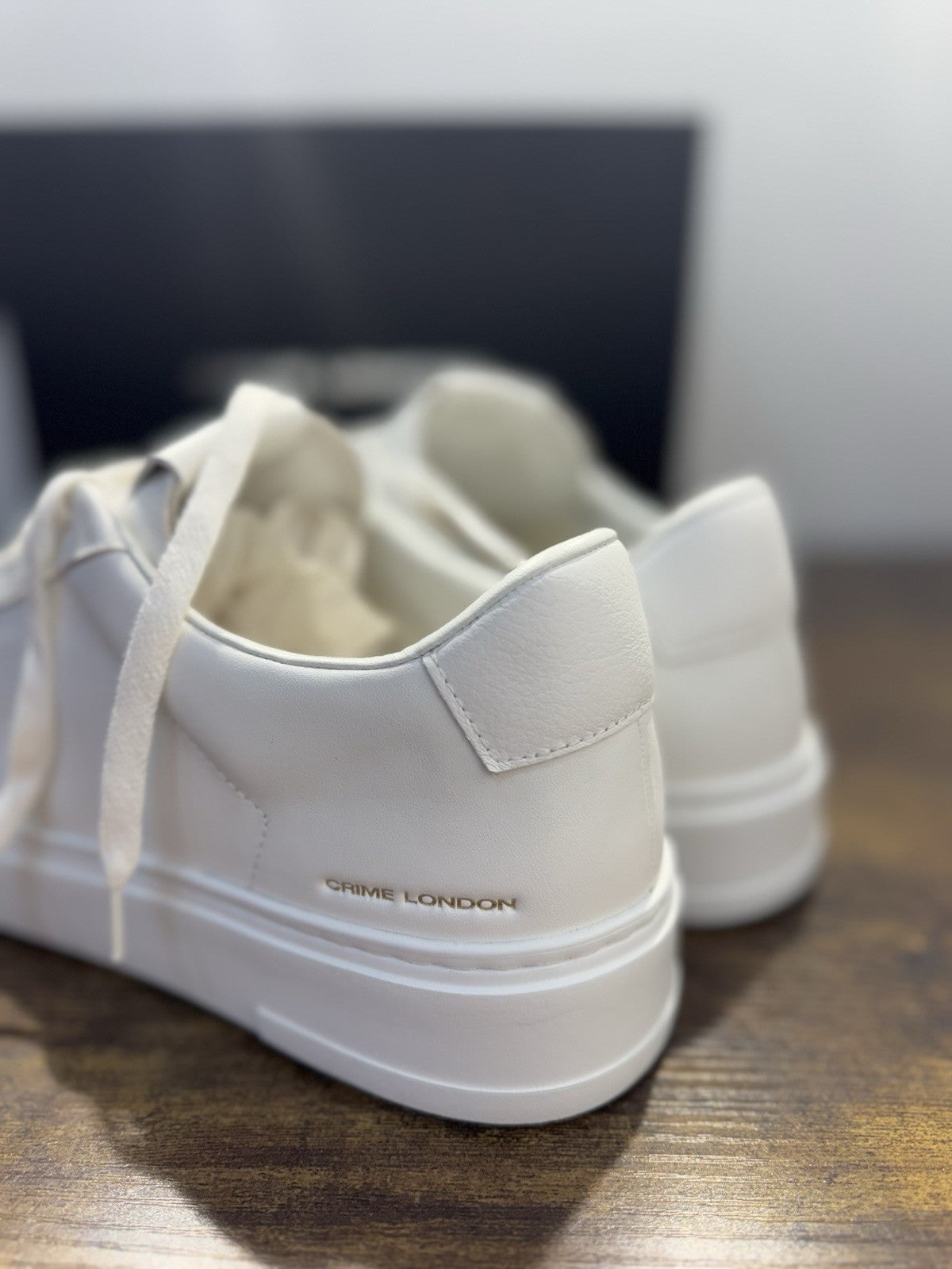 Crime London Sneaker Extra light    Pelle Bianca   Causal Uomo 44
