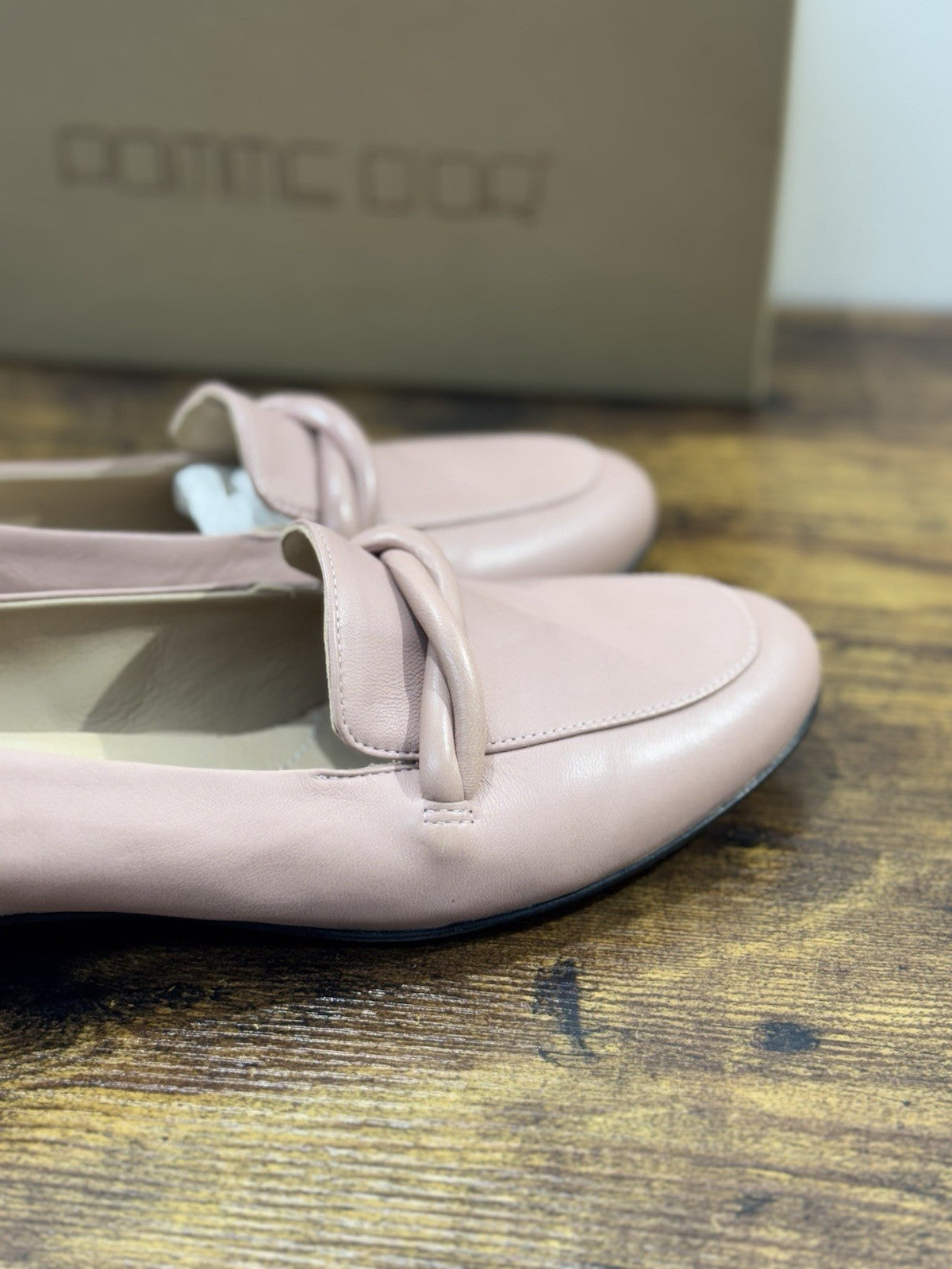 Pomme D’or Mocassino   Pelle New  Nude  Handmade Woman Pomme D’or Donna 40