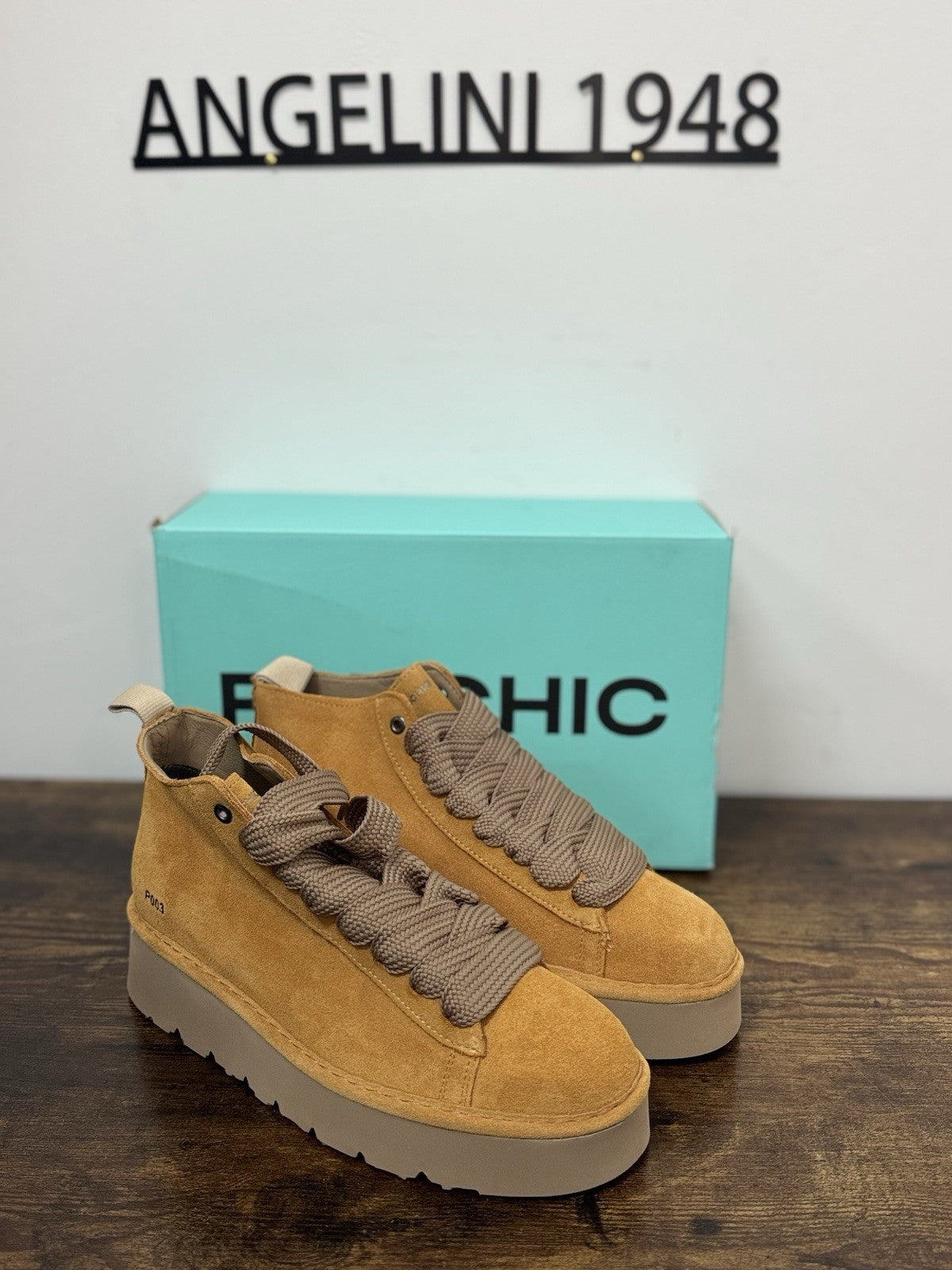 Panchic Ankle Boot Suede Curry Casual Boot Panchic Donna 41