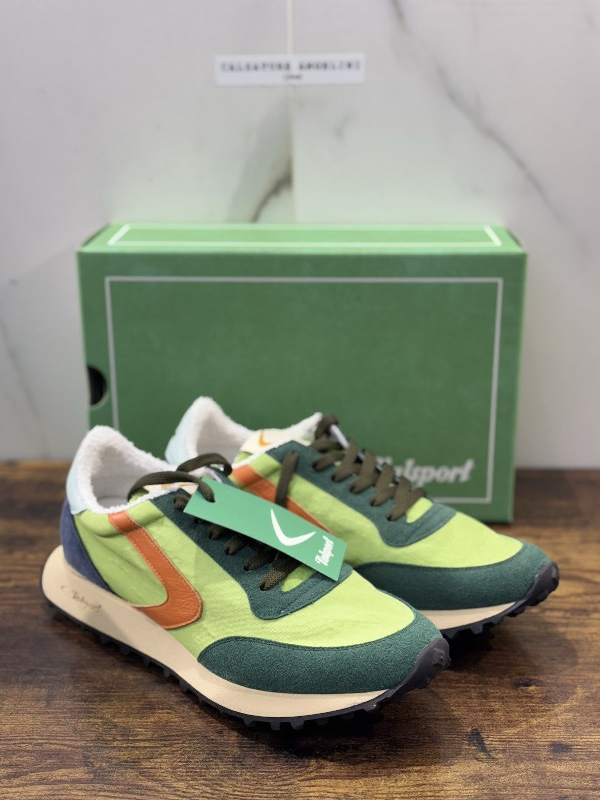 Valsport Start Heritage  Sneaker Suede Giallo Casual  Uomo 44