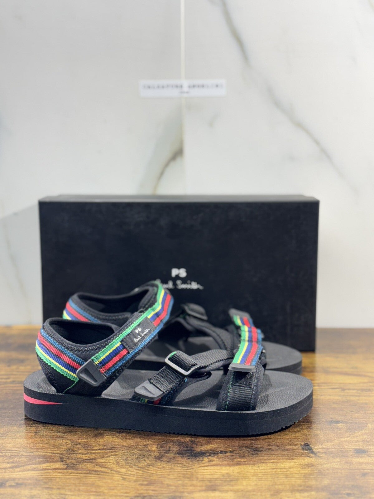 Paul Smith Sandalo Uomo Cycle Strap Colore Nero 43