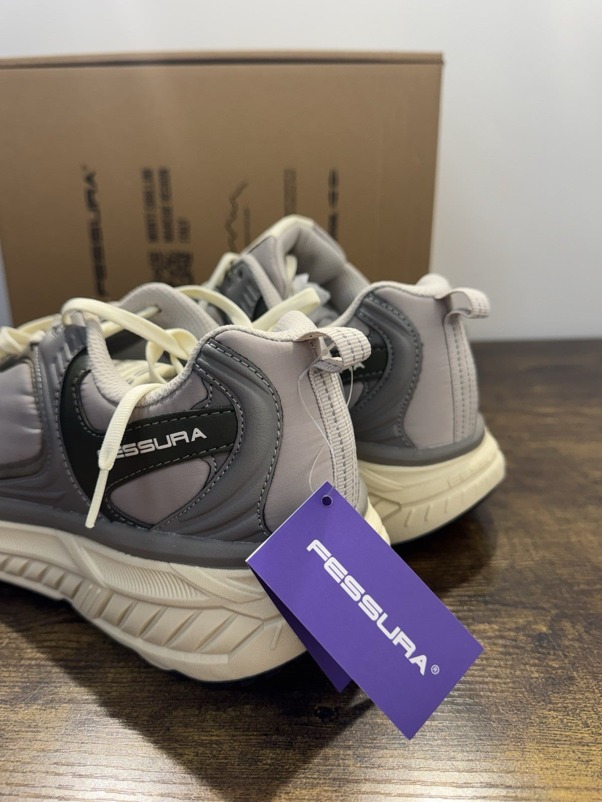 Fessura Trail Sbl Sneaker Extra light Casual Grey Taupe Uomo 44