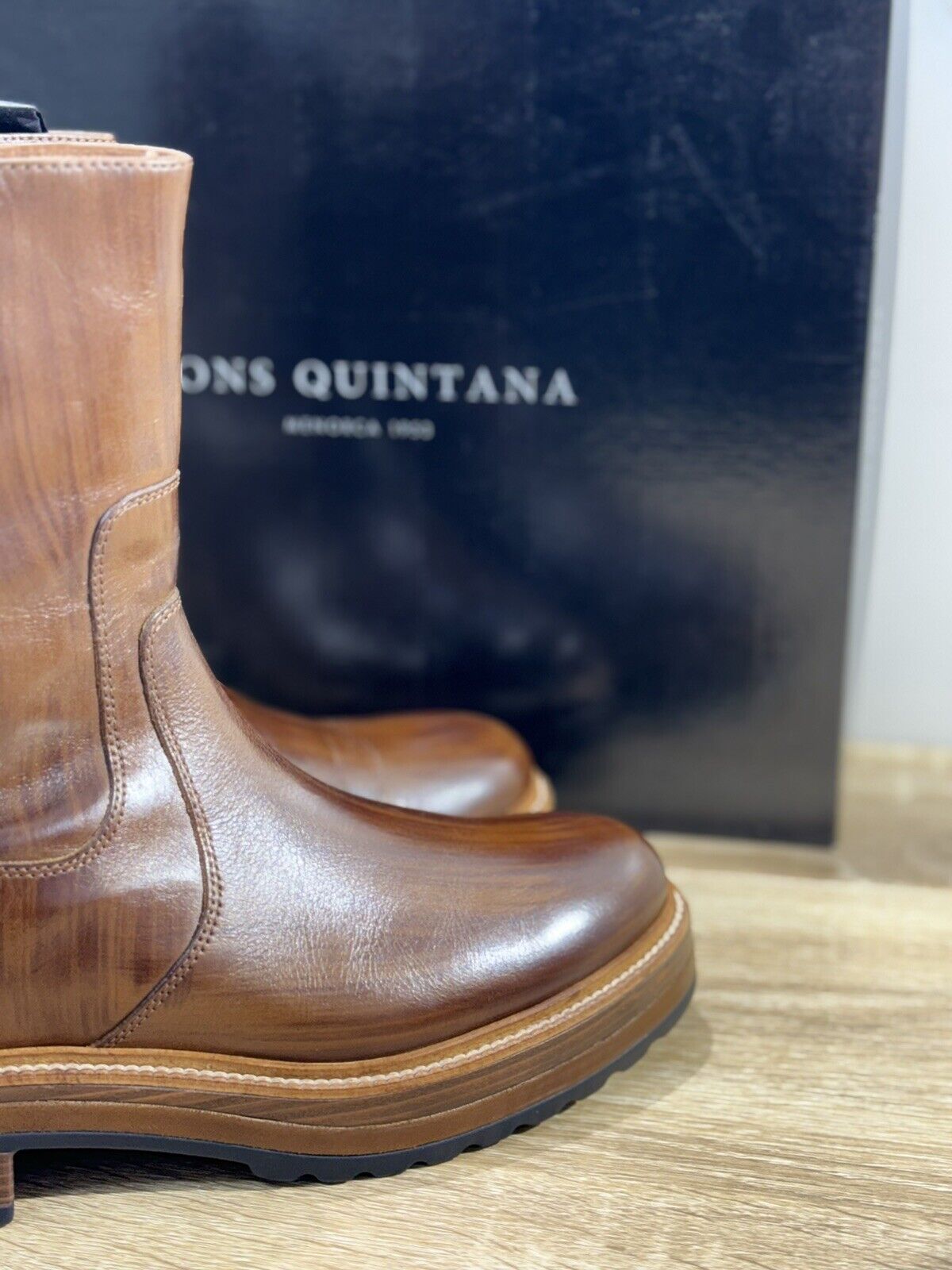 Pons Quintana Chelsea Boot Donna pelle Cuoio  zeppa luxury boot pons quintana 39