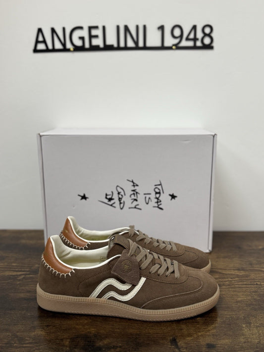 Primabase Sneaker Suede Beige Extra light Casual Uomo 40