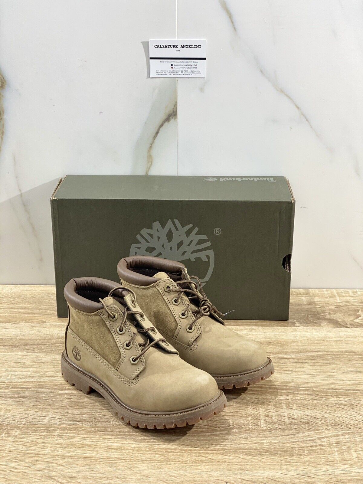 Timberland Nellie Chukka Boot In Nubuck Light Brown Icon Boot Timberland 37.5